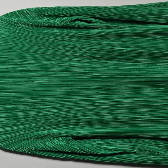 Oversized 2piece Pleated Long Sleeve Button Blouse Top Wide Leg Short Set Size S - Picture 10 of 16